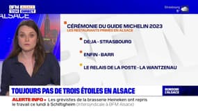 Guide Michelin: toujours pas de restaurant trois étoiles en Alsace