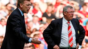David Moyes et Alex Ferguson