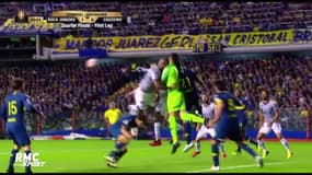 Le KO impressionnant du gardien de Boca Juniors contre Cruzeiro