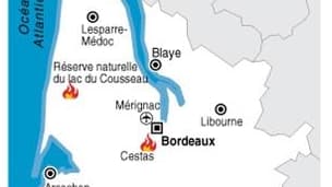 INCENDIES EN GIRONDE