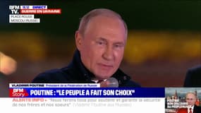 Vladimir Poutine à propos de l'Ukraine: "La victoire sera à nous"