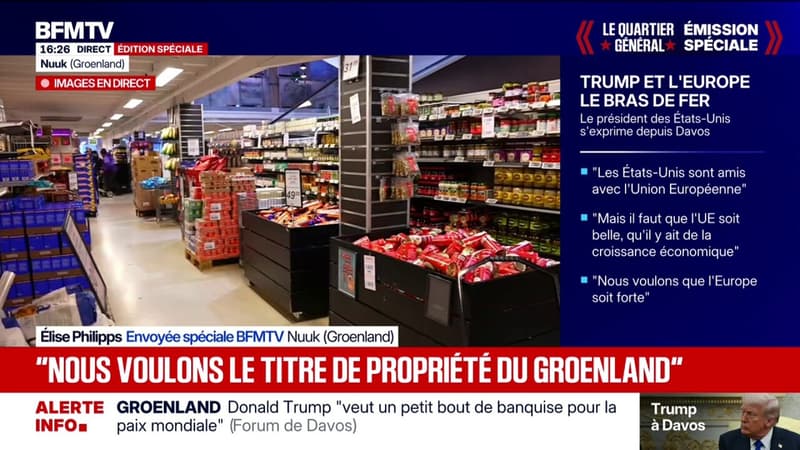 Au Groenland, le gouvernement demande à la population de prévoir de la nourriture pour cinq jours