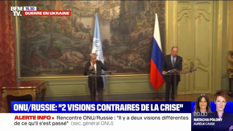 Guerre en Ukraine: les visions opposées de l'ONU et de la Russie