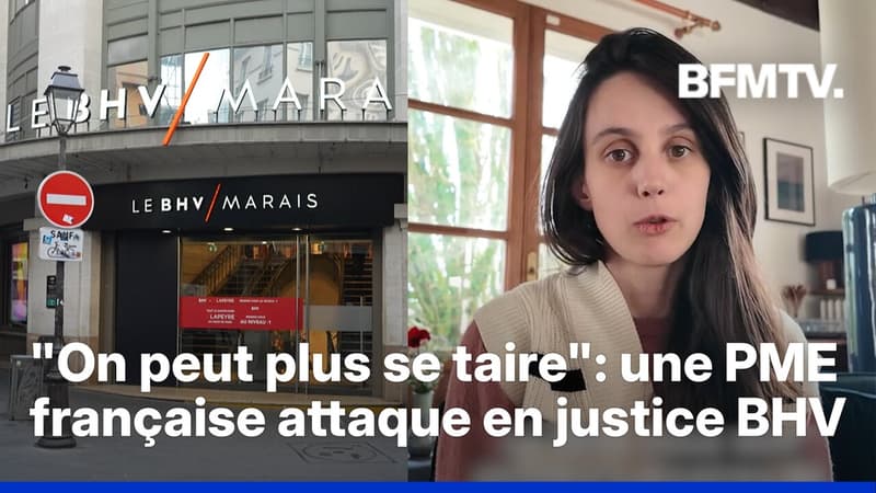 "On ne peut plus se taire": l'entreprise Flowrette attaque en justice BHV pour "plusieurs milliers d'euros d'impayés"