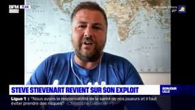 Double traversée de la Manche à la nage: "J'ai été piqué plus d'une soixantaine de fois par des méduses", confie Steve Stievenart