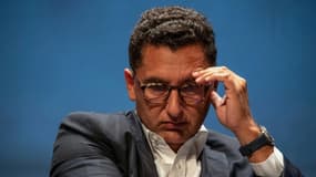 Le patron de Canal+ Maxime Saada lors du "Festival de la fiction" à La Rochelle, le 13 septembre 2019