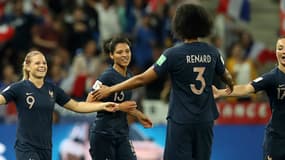 Les joueuses de l'équipe de France