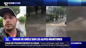 Orages dans les Alpes-Maritimes: "On s'est retrouvé d'un seul coup sous une pluie de grêle", le témoignage d'un gérant de camping à Grasse