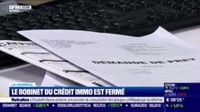 Le robinet du crédit immobilier est fermé