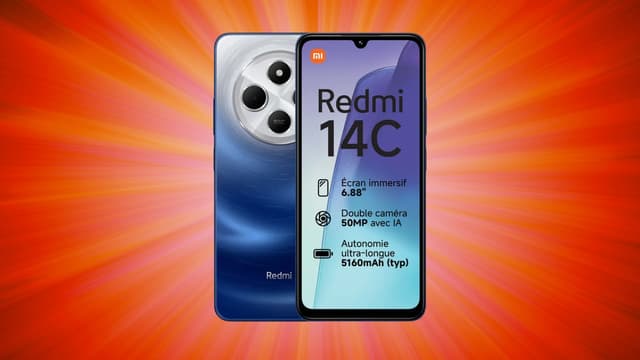Cdiscount dévoile un prix à moins de 100 euros sur le smartphone Redmi 14C, du jamais vu