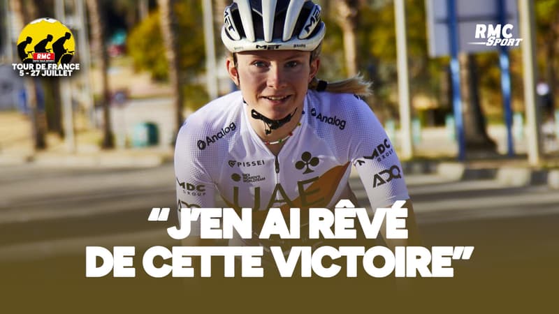 Tour de France Femmes (E6) : “J’en ai rêvé de cette victoire”, sourit Squiban