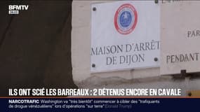 Évasion à Dijon: les deux détenus ont scié les barreaux et sont toujours en cavale