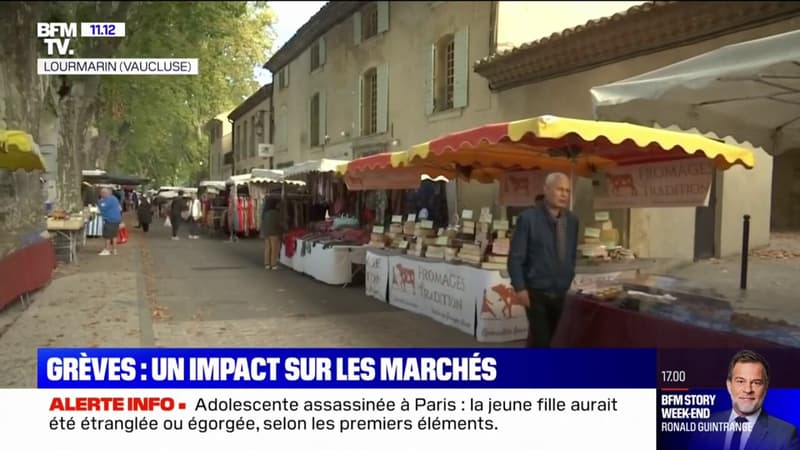 La pénurie de carburants fait chuter la fréquentation des marchés