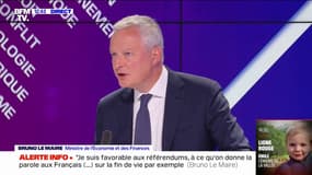 Interdiction de l'abaya à l'école: "Il y aura des difficultés, mais peu importe", juge Bruno Le Maire