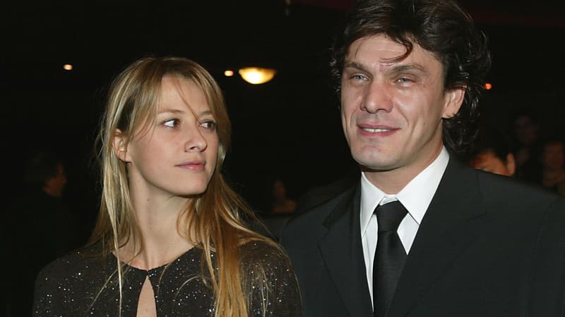 Marc Lavoine et sa femme Sarah aux César en 2004