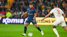 Matthieu Udol lors de la rencontre contre Nice le 14 décembre 2025