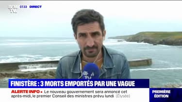 Morts emportés par une vague dans le Finistère: ce que l'on sait ce vendredi matin