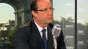 François Hollande sur BFMTV et RMC.