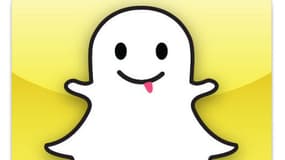 Le logo de l'application Snapchat, qui a été piratée le 31 décembre 2013