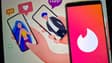 Illustration de Tinder, 12 septembre 2025. Tinder est une application de rencontre en ligne