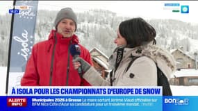 On a rendez-vous à Isola 2000 pour les Championnats d'Europe de snowboard cross !