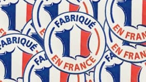 Des logos Fabriqué en France sur un emballage - Illustration