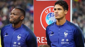 Steve Mandanda et Raphaël Varane