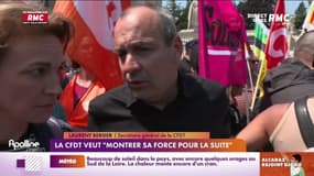 La CFDT veut "montrer sa force pour la suite" 