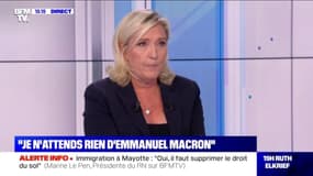 Marine Le Pen: "Les gouvernants n'ont pas été très clairs avec les gens qui ont souhaité imposer leur volonté religieuse"
