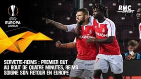 Servette-Reims : Premier but au bout de 4 minutes, Reims soigne son retour en Europe