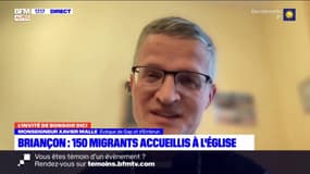 Briançon: l'évêque de Gap Mgr Xavier Malle explique sa décision d'accueillir les migrants au sein de l'église