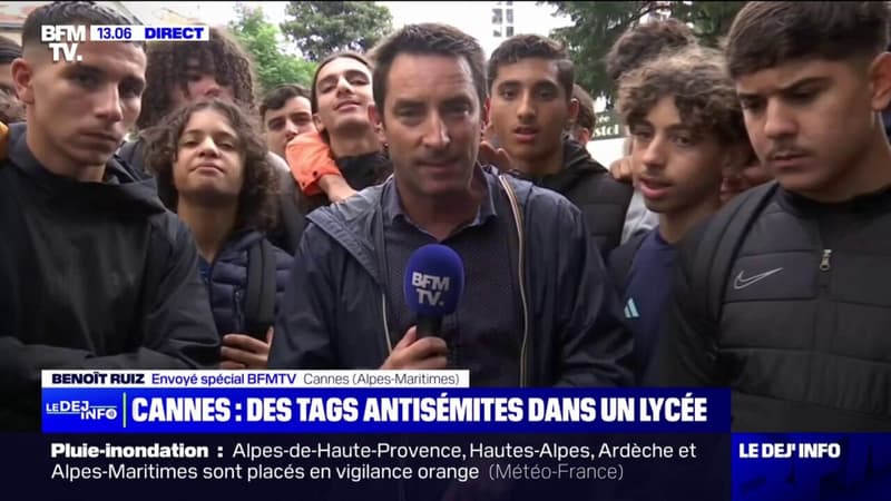 À Cannes, des tags antisémites et des menaces de mort envers du personnel éducatif retrouvés dans un lycée