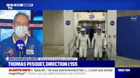 Mission Alpha: à l'approche de l'ISS, l'ancien astronaute Jean-François Clervoy prévoit "un moment très critique"