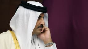 L'emir du Qatar, Tamim bin Hamad Al Thani, le 13 octobre 2022.