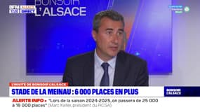 Stade de la Meinau: entre "4000 et 4500 places en plus" indique Marc Keller