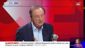 Michel-Édouard Leclerc: "Les Français se serrent la ceinture et se reportent sur les marques de distributeurs"