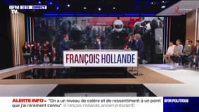 Sainte-Soline : "Les violences sont intolérables et insupportables", François Hollande - 26/03