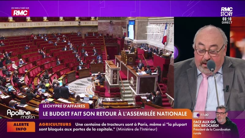 Lechypre d'affaires - Le budget fait son retour à l'assemblée nationale
