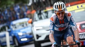 Romain Bardet le 29 juin 2024 lors du Tour de France