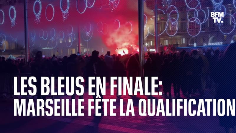 Les Bleus en finale: Marseille fête la qualification