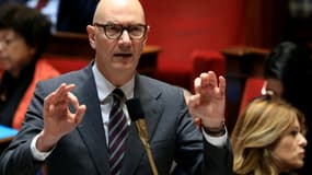 Le ministre de l'Économie et des Finances, Roland Lescure, le 26 novembre 2025 à l'Assemblée nationale (photo d'illustration).