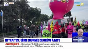 Grève du 16 février: une mobilisation en baisse à Nice