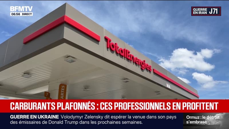 TotalEnergies: ces professionnels en profitent du plafonnement des prix du carburant