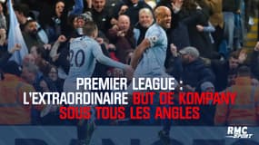 Premier League : L'extraordinaire but de Kompany sous tous les angles