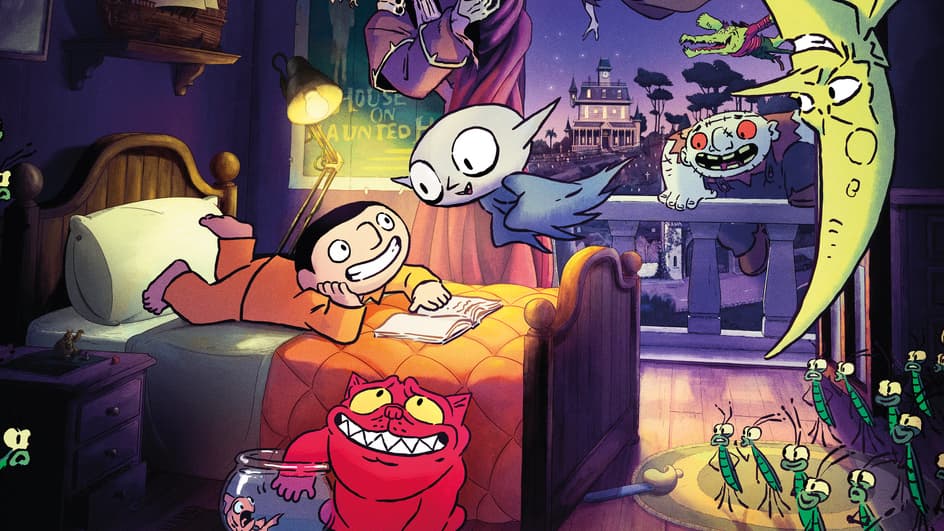 Affiche du film "Petit Vampire" de Joann Sfar Affiche du film "Petit Vampire" de Joann Sfar