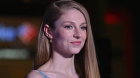 L'actrice américain Hunter Schafer à New York, le 11 avril 2024. 