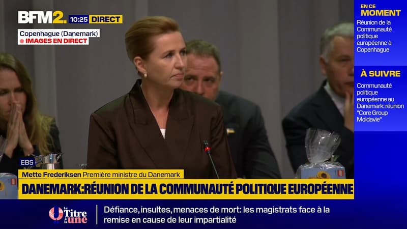 Désinformation, drones... la Première ministre danoise alerte sur les agissements russes