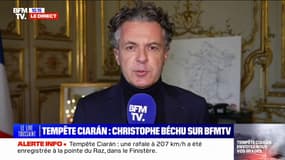 Tempête Ciarán: Christophe Béchu évoque près de 2000 interventions de pompiers