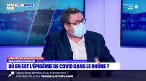 Covid-19: Sébastien Couraud, chef de service pneumologie à l'hôpital Lyon Sud se dit "très inquiet" de la situation épidémique actuelle