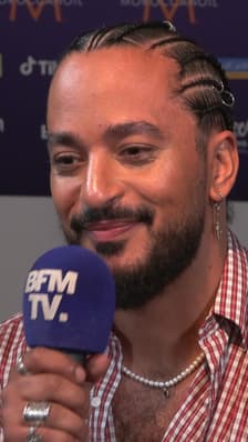 "Je vise la place de la fierté": Slimane se confie à BFMTV avant la finale de l'Eurovision
